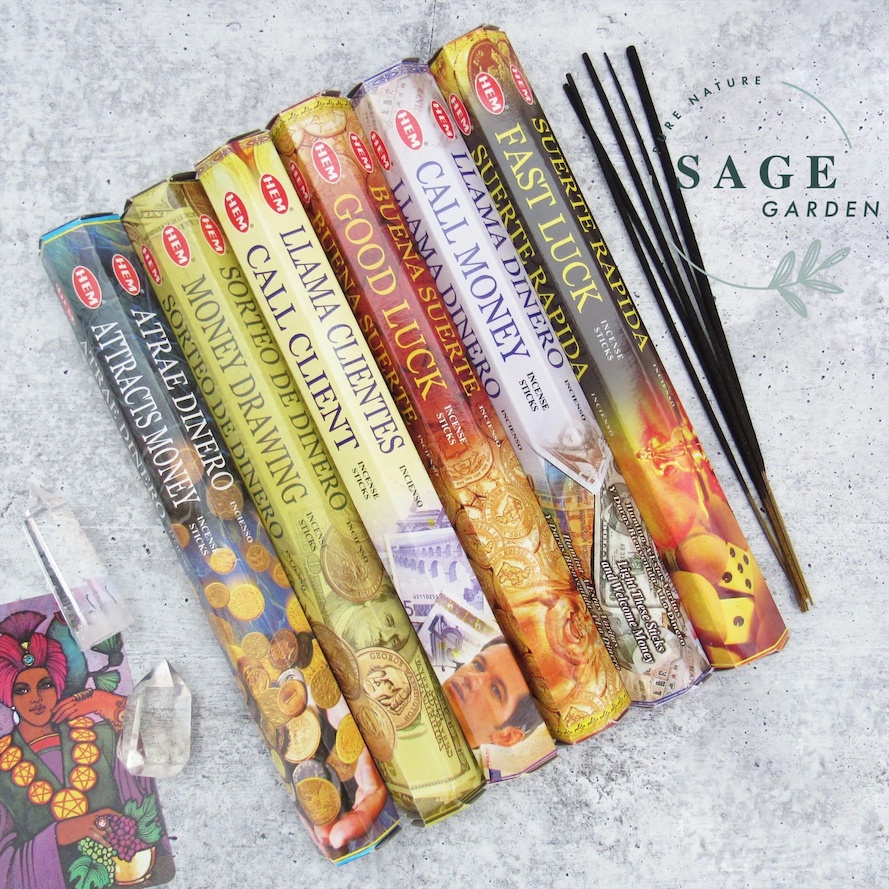 Nhang HEM Kinh Doanh_Thu Hút Tài Lộc, May Mắn, Cơ Hội_SAGE GARDEN