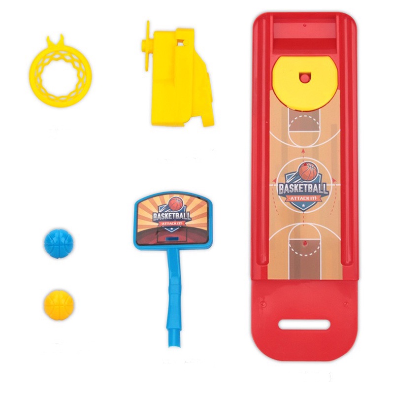 Bộ đồ chơi bắn bóng rổ mini nhỏ gọn, giải trí, giảm căng thẳng, rèn luyện kỹ năng thể dục thể thao cho bé MasterKids