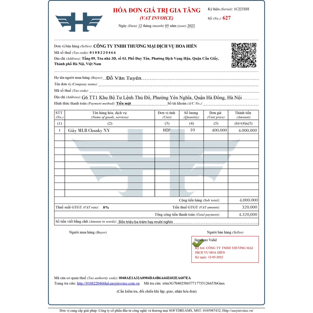 Giày LA chữ xanh full bill box, Giày Sneaker ulzzang thể thao nam nữ cổ ngắn đế độn 4cm tăng chiều cao N5