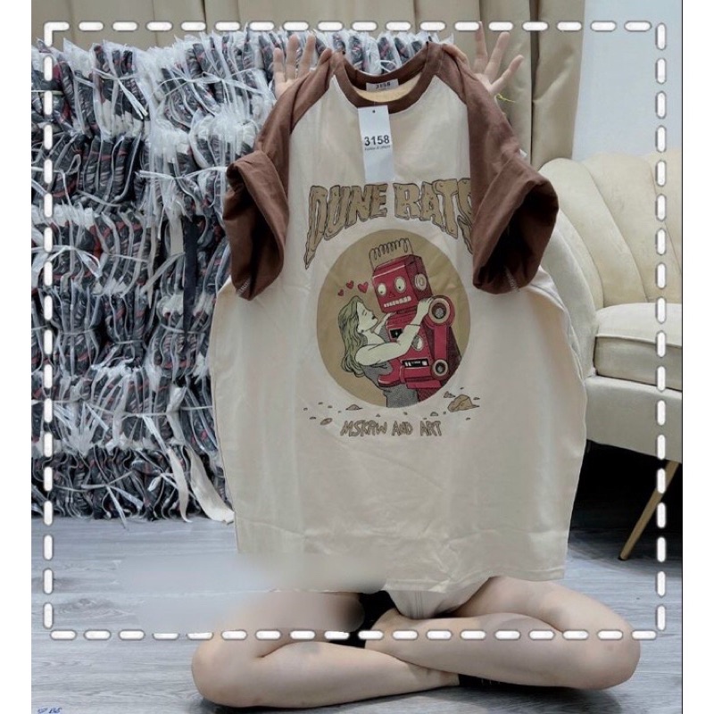 Áo Phông nữ hàng unisex 3158 .