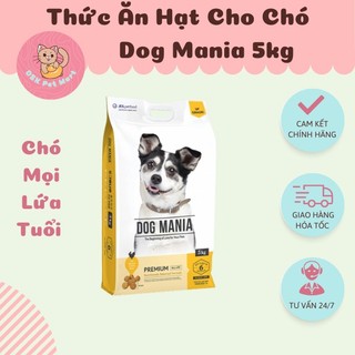 [Bao 5kg] Thức Ăn Hạt Cho Chó Mọi Lứa Tuổi - Dog Classic /  Manina