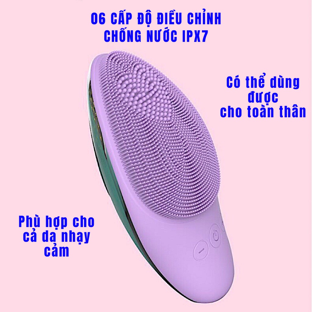 Máy rửa mặt massage nâng cơ đẩy tinh chất trắng da MIANZ, rửa và massage mặt đa năng trẻ hóa làn da MIANZ