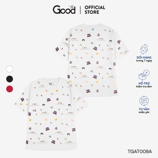 Áo Phông THE GOOD, Áo Thun Local Brand Chất Cotton Co Giãn In Hình Doodle Characters Tee Thời Trang