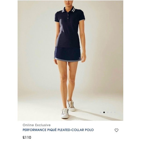ÁO THUN POLO NỮ TORY BURCH KIỂU DÁNG THỂ THAO