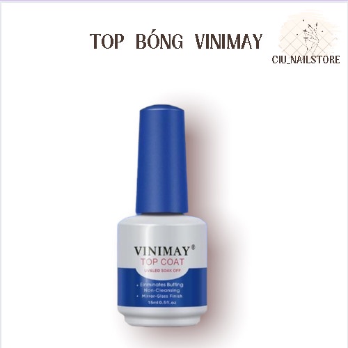Top bóng Vinimay 15ml CIU_NAILSTORE