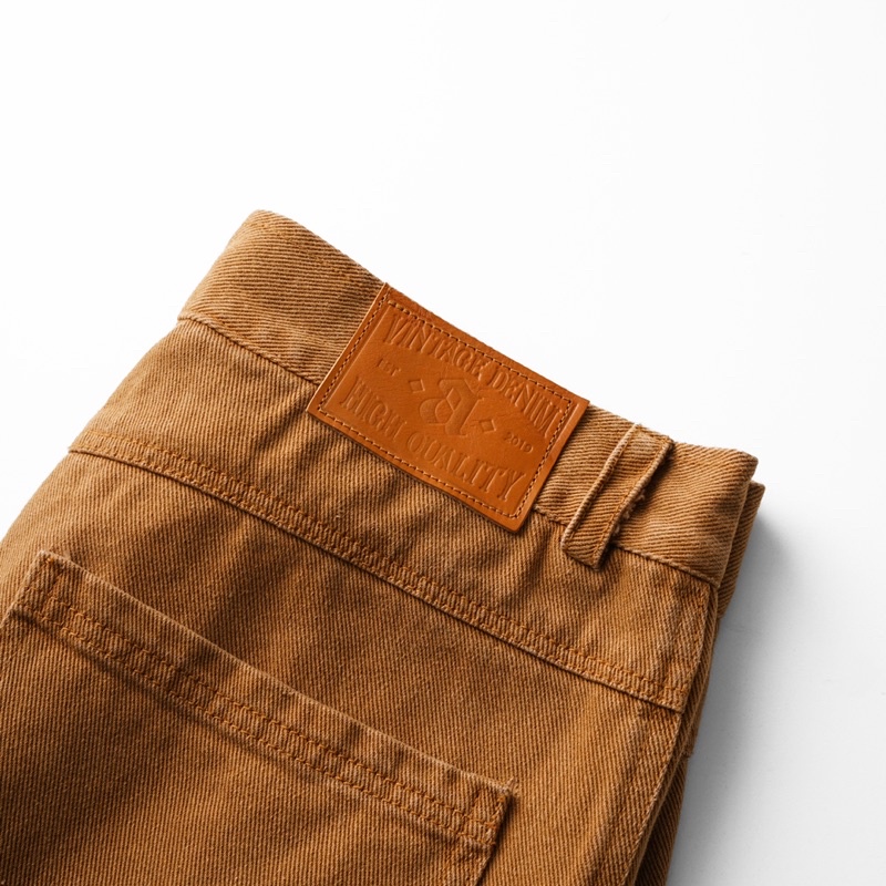 Quần kaki mềm dáng baggy