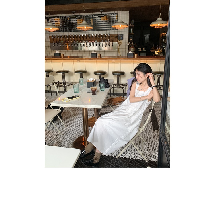 Váy babydoll 2 dây bản to chất thô cực xinh