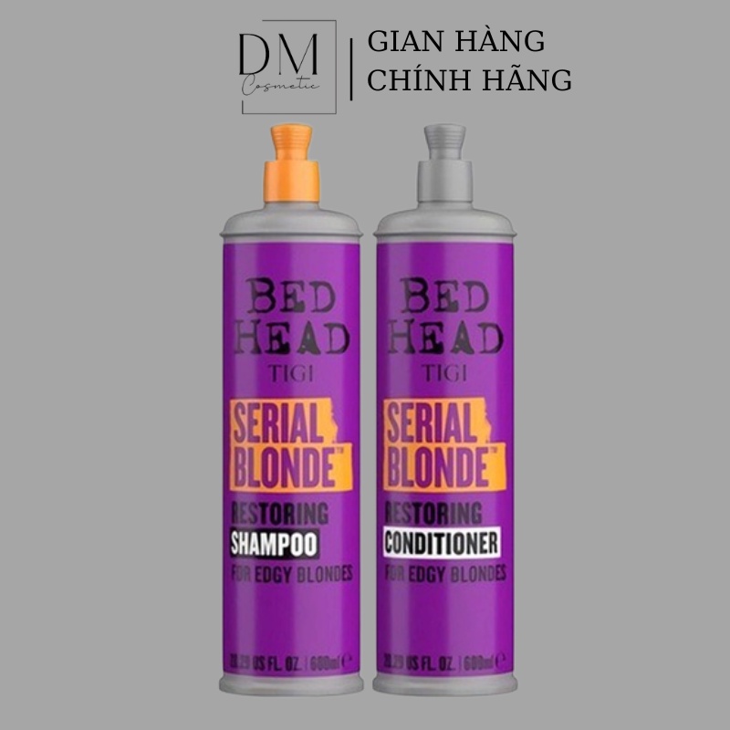 Combo Gội/Xả dành cho tóc tẩy bị hư tổn TIGI Bed Head Serial Blonde™ 13.53 US FL. OZ | 400ml