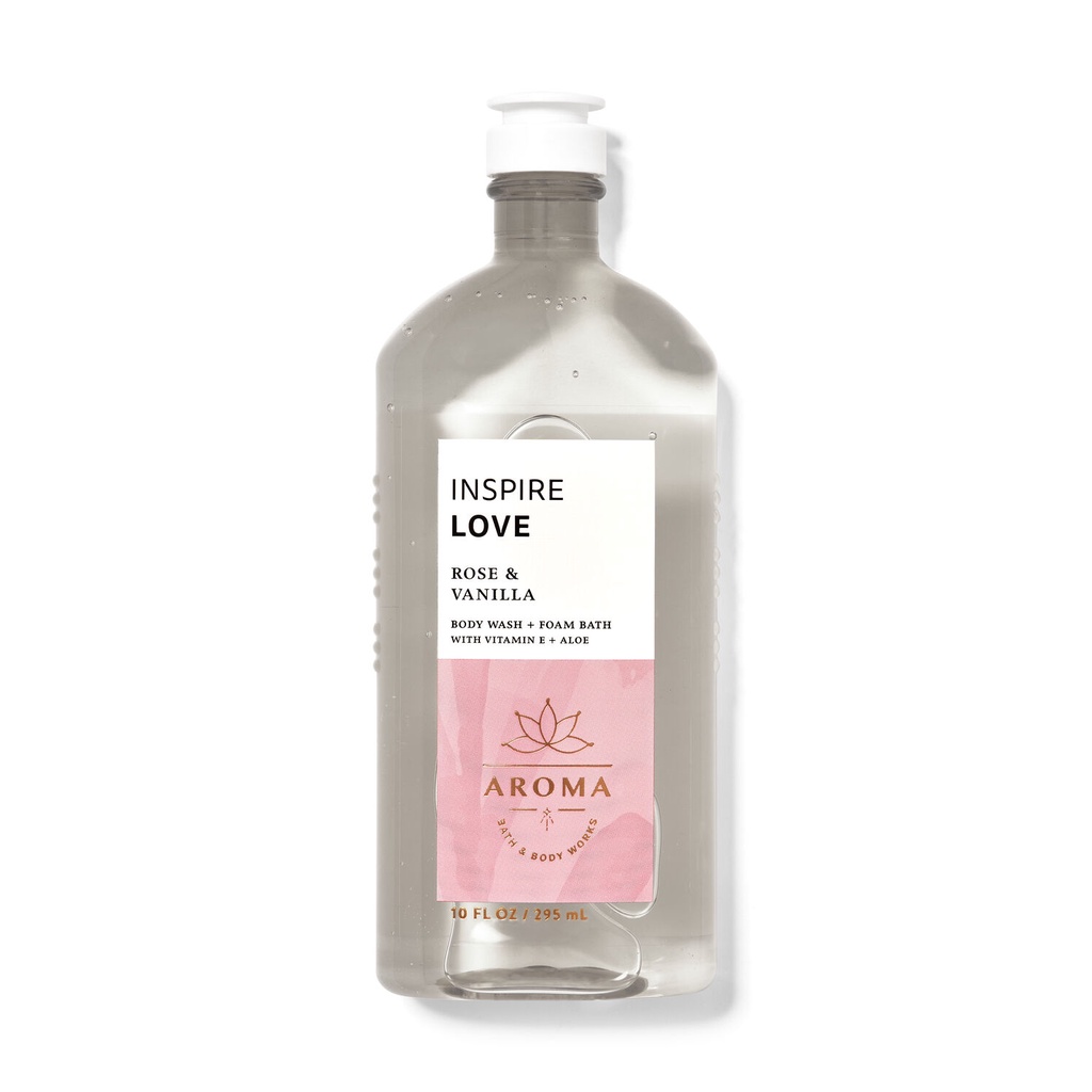 💓Tắm thư giãn toàn thân thư giãn Love Rose Vanilla  - Bath & Body Works 💓