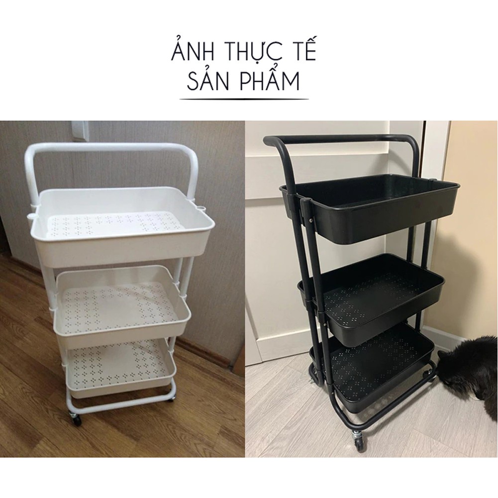 Kệ 3 Tầng Đa Năng, Giá Để Đồ Bỉm Sữa, Xe Đẩy Spa cao cấp