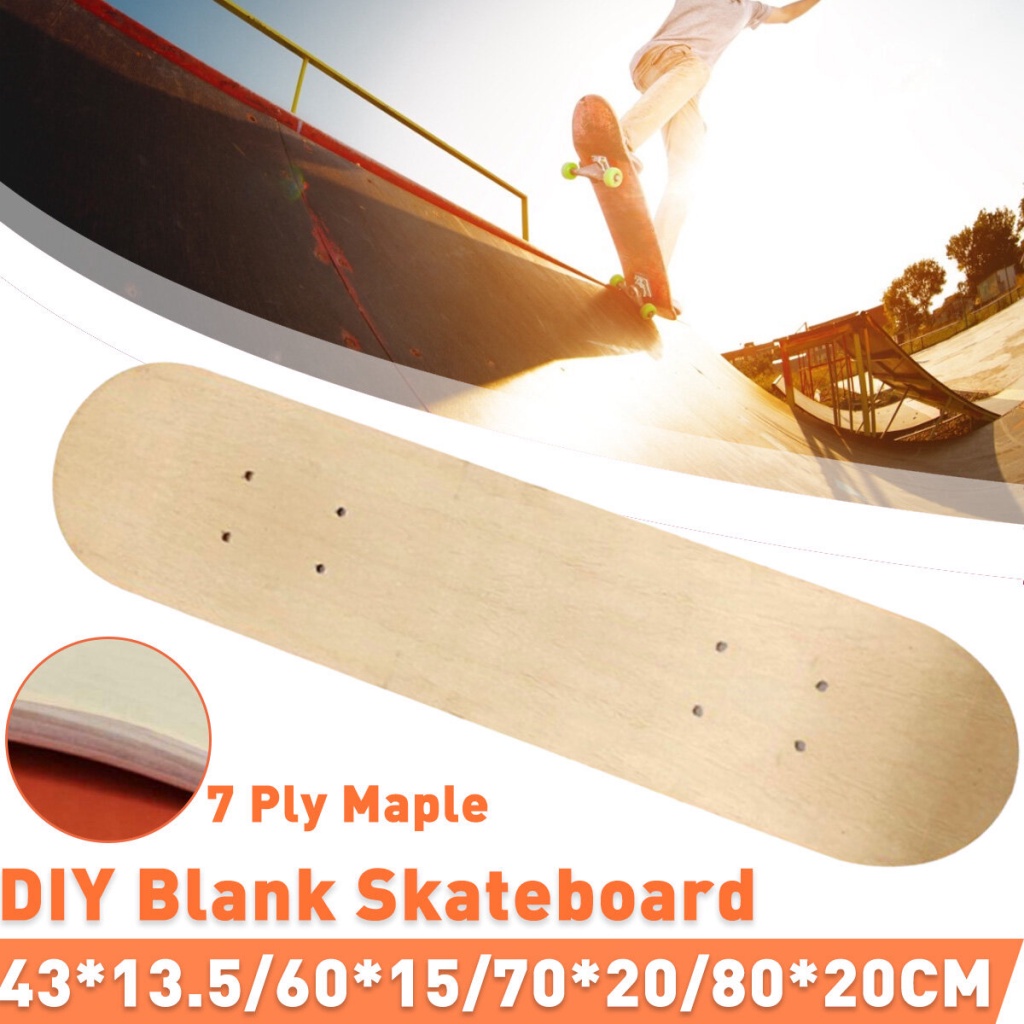 Skateboard Boong 7 Lớp Gỗ Maple Đúp Lõm Skateboard 31 Inch Longboard Ván Trượt Trơn Thông Dụng