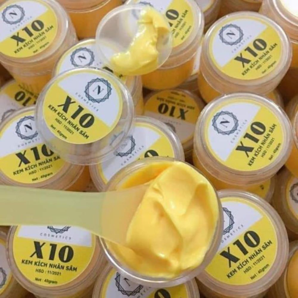 Kích trắng nhân sâm X10