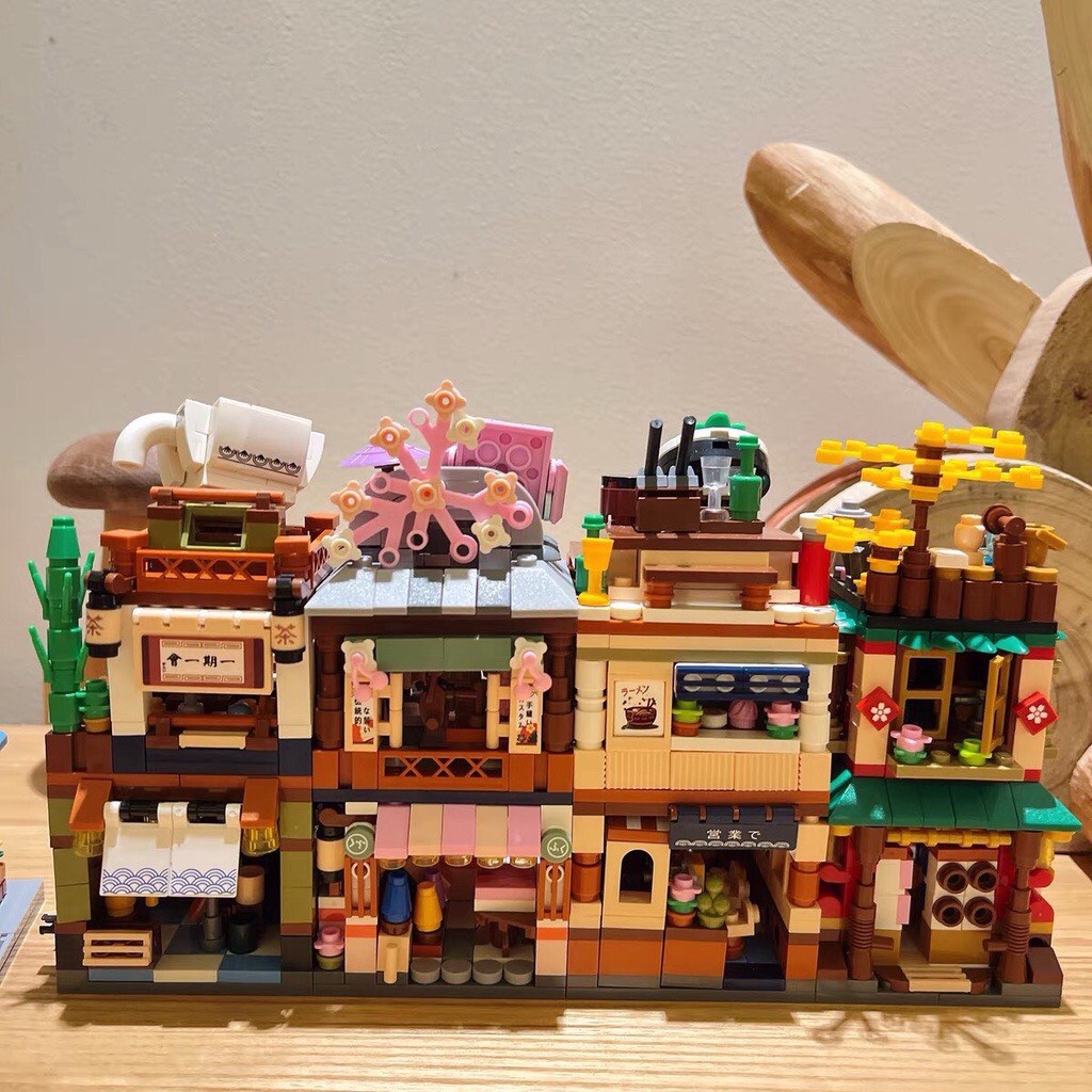 Bộ lắp ráp mô hình Cửa hàng đường phố 1642-1644, 1653-1656