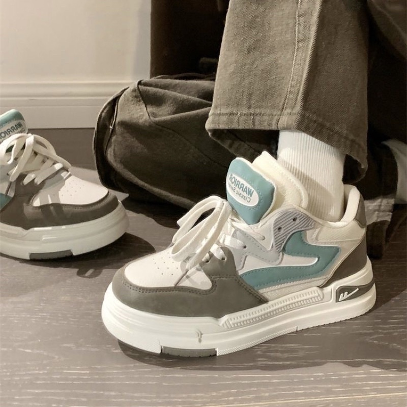 Giày sneaker cổ cao , giày thể thao nam nữ hàng chuẩn hình phối màu