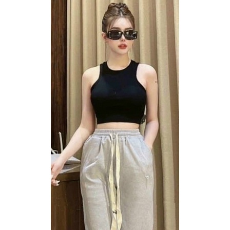 ÁO THUN SÁT NÁCH BO GẤU DÁNG NGẮN SEXY MS10289