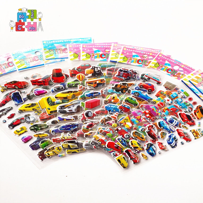 Miếng dán hoạt hình ba chiều Hàn Quốc