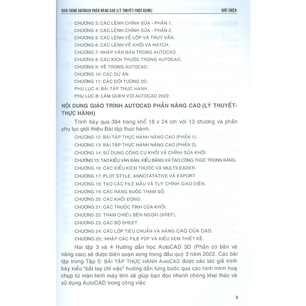 Sách - Giáo Trình Autocad Phần Nâng Cao
