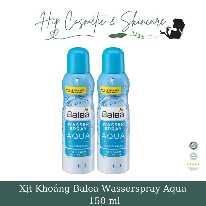XỊT KHOÁNG BALEA 150ML ĐỨC ĐỦ MÀU