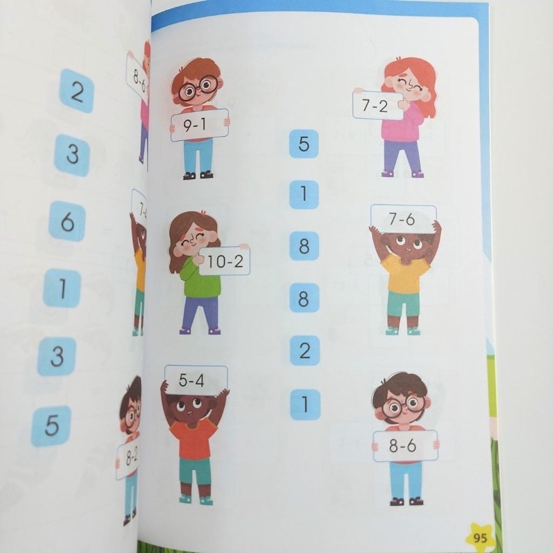 Sách - Cùng Bé Chinh Phục Toán Học - Phát triển tư duy toán cho trẻ từ 4-6 tuổi - Phiên bản mới