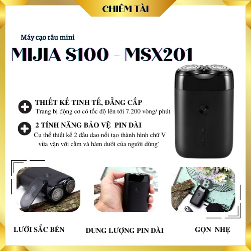 Máy cạo râu mini Mijia S100 - MSX201