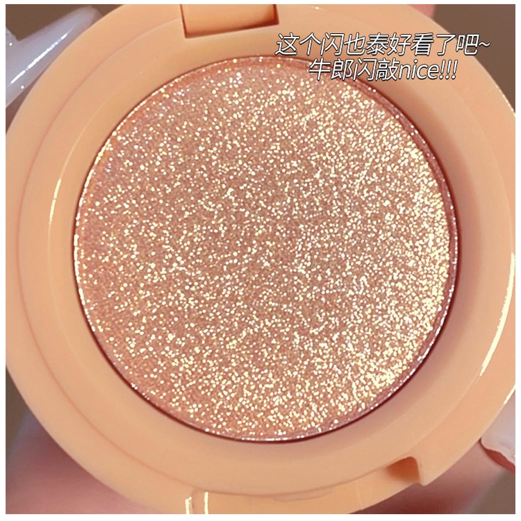 Phấn Má Hồng Bắt Sáng Miss Lara 3 Tầng 3 Màu Sắc Trang Điểm Kèm Gương