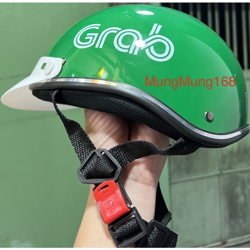 Nón Bảo Hiểm 1/2 Đầu Chạy Xe Công Nghệ Grap