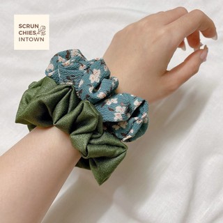 Scrunchies cột tóc vải hoa nhí - HAZEL | scrunchies.intown