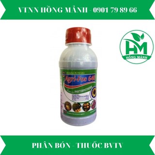Agrifos 640 500ML ngăn ngừa nứt thân xì mũ, thối rễ