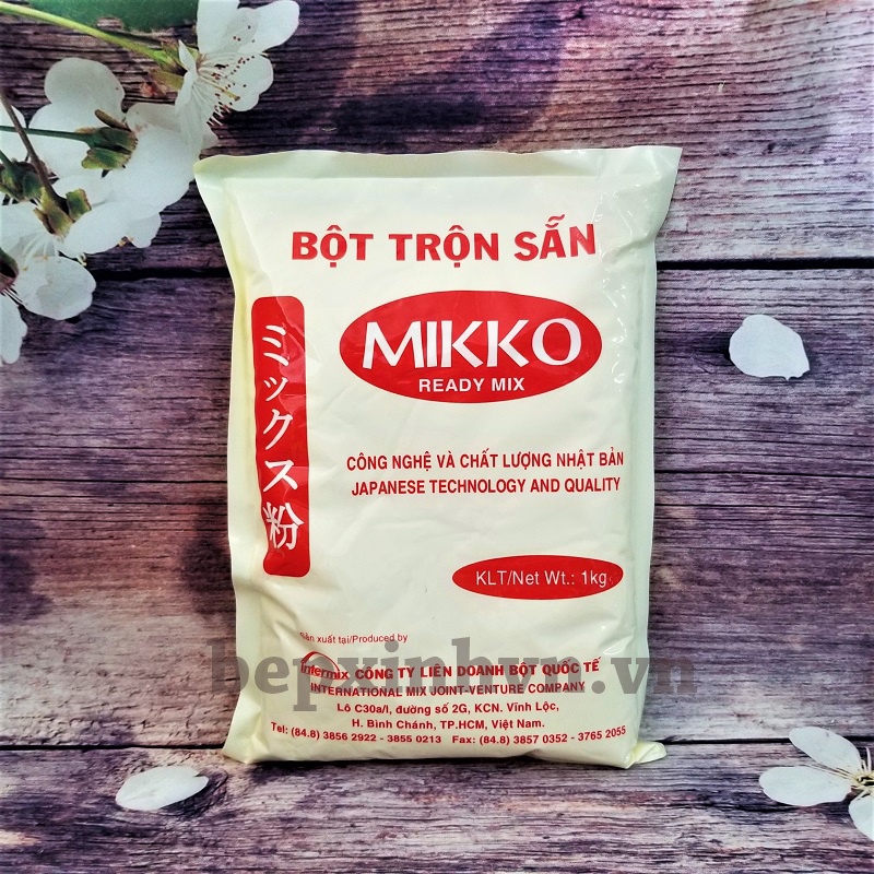 Bột vỏ bánh su kem trộn sẵn Mikko 1kg
