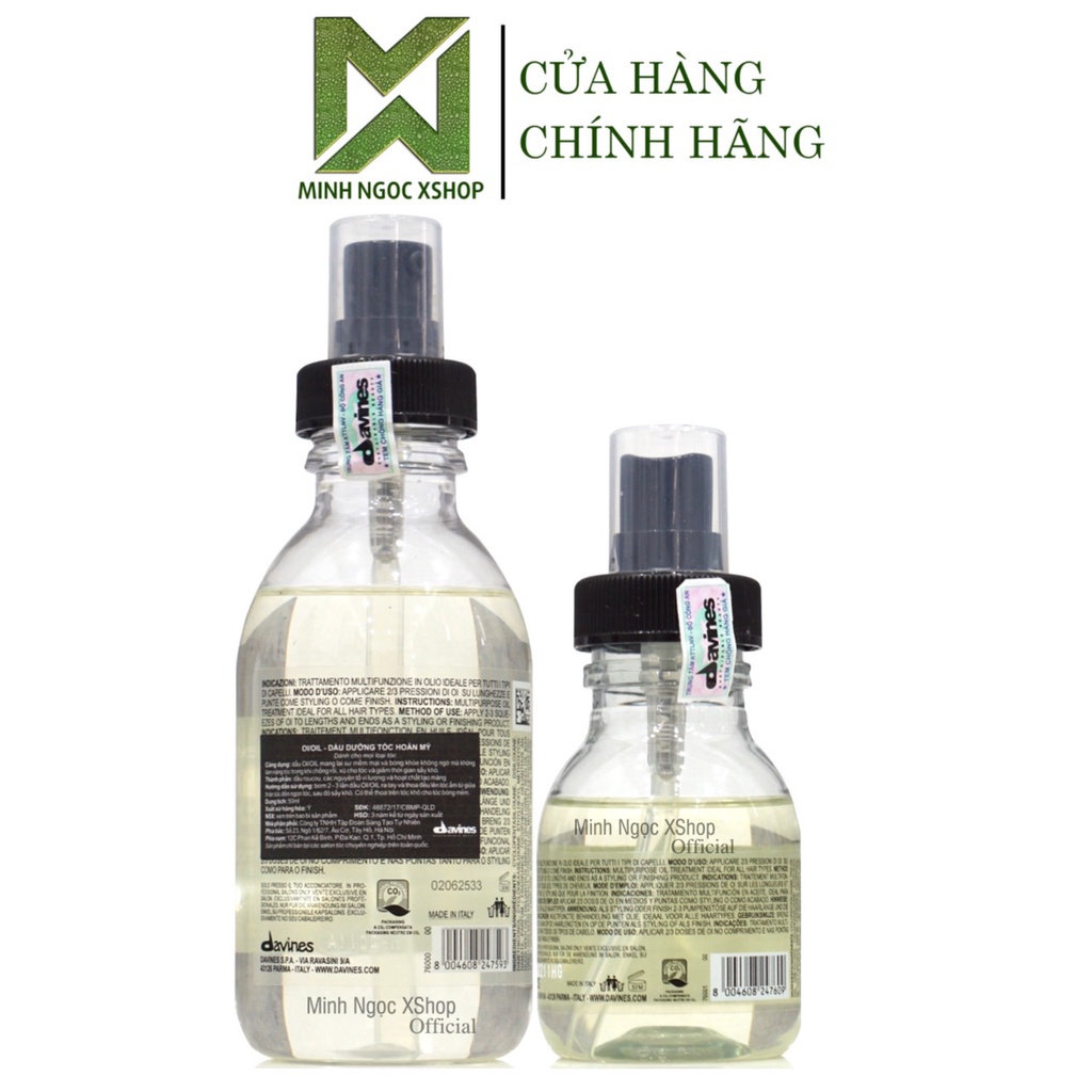 Tinh dầu dưỡng tóc hoàn mỹ Davines Oi Oil 50ML - 135ML