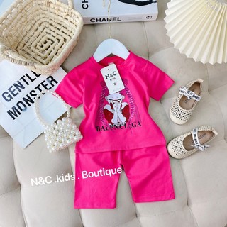 Bộ COTTON CÔ GÁI TẾT TÓC điệu đà (8-16kg)