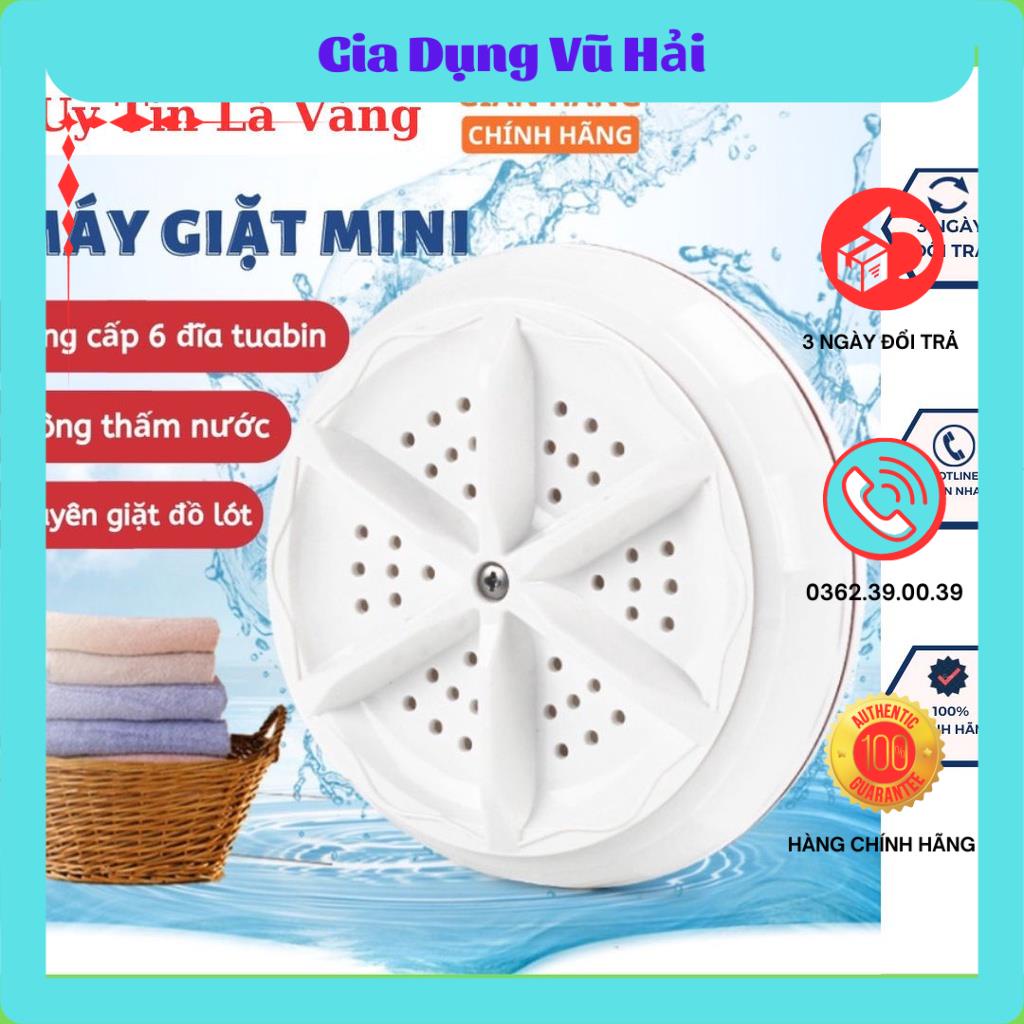 Máy Giặt Turbo Siêu Âm Mini, Thiết Kế Nhỏ Gọn Dùng Để Giặt Đồ Lót, Quần Áo Trẻ Em,Siêu Tiện Lợi