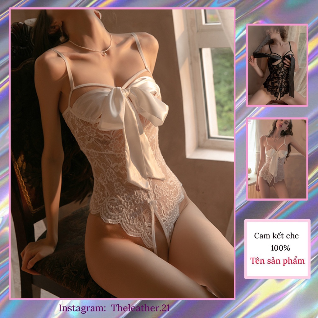Bodysuit ren sexy, đồ lót ngủ ren gợi cảm