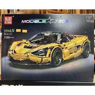 Đồ chơi xếp hình mould king 13145s 13145 siêu xe mclaren 720s có điều khiển