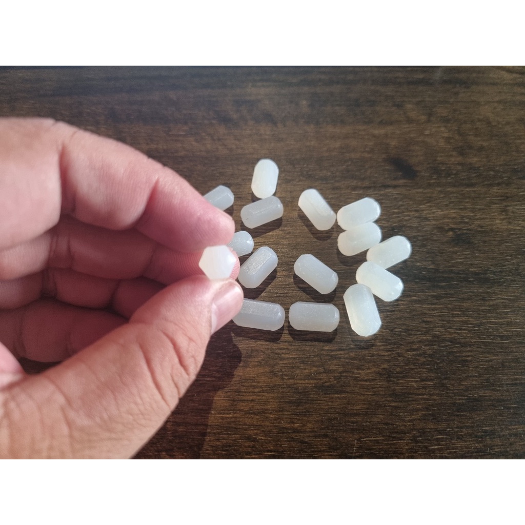 01 viên Bi Lục Lăng Silicone size 8mm