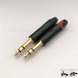 Jack 6 ly stereo , jack 6.5mm, chân đồng, hàn dây.....giá buôn/giá sỉ