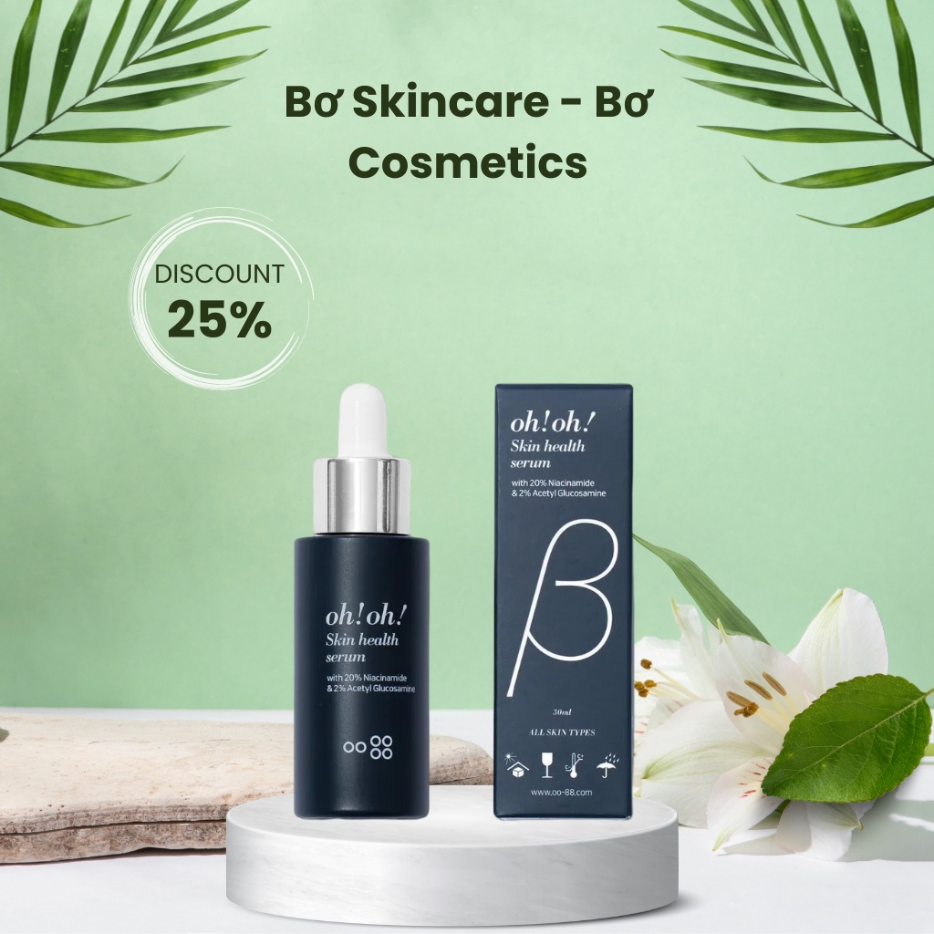 (CÔNG TY) SERUM DƯỠNG SÁNG GIẢM THÂM NÁM, THU NHỎ LỖ CHÂN LÔNG OH!OH 20% NIACINAMIDE