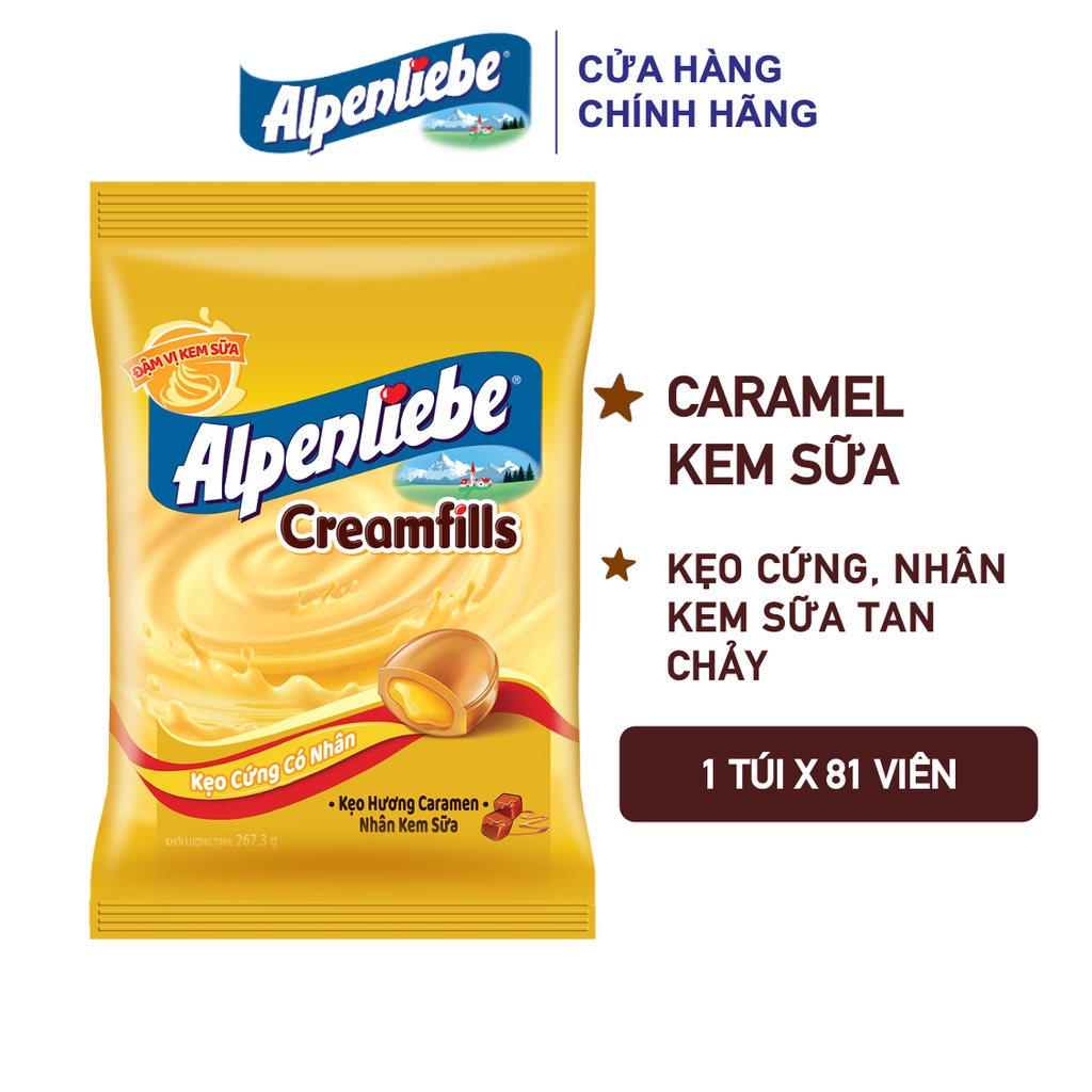 Kẹo cứng Alpenliebe nhiều hương (Gói to)