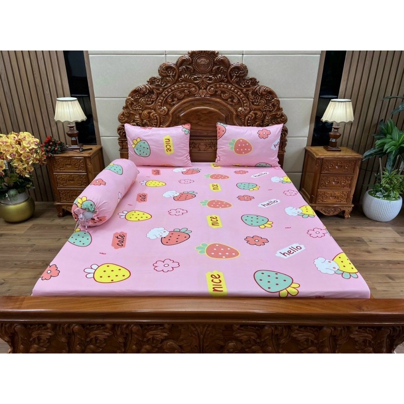 BỘ DRAP GA THUN DÀNH CHO BÉ