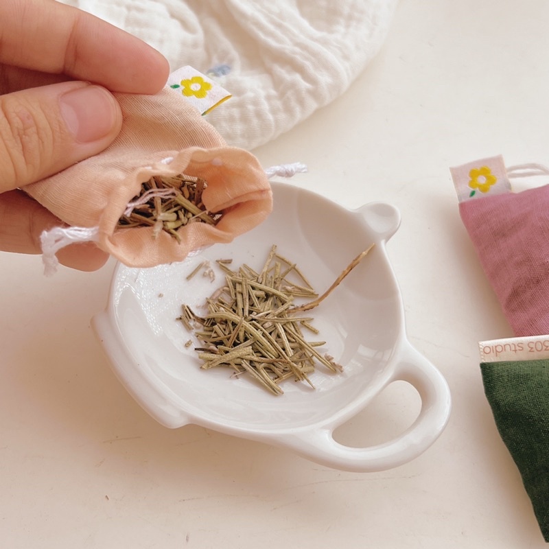 | 0303 studio | Túi Trà - túi vải nhỏ mang theo người