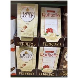 Socola Ferrero Rocher thanh 90g( 4loại)
