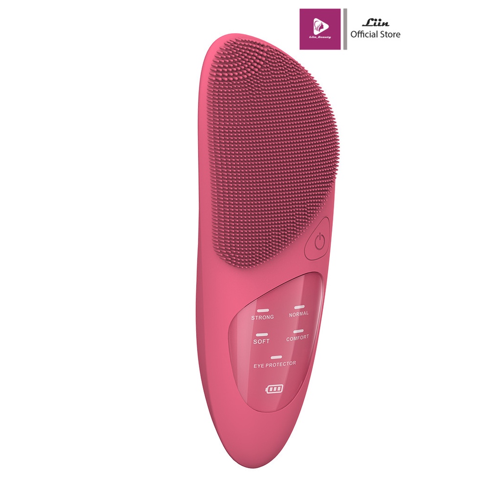 Máy massage mặt, máy rửa mặt chăm sóc da LIIN BEAUTY chính hãng 4 chức năng