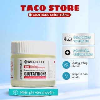 Kem trắng da Medi Peel Glutathione 600 50g - Dưỡng trắng và Trẻ hóa làn da