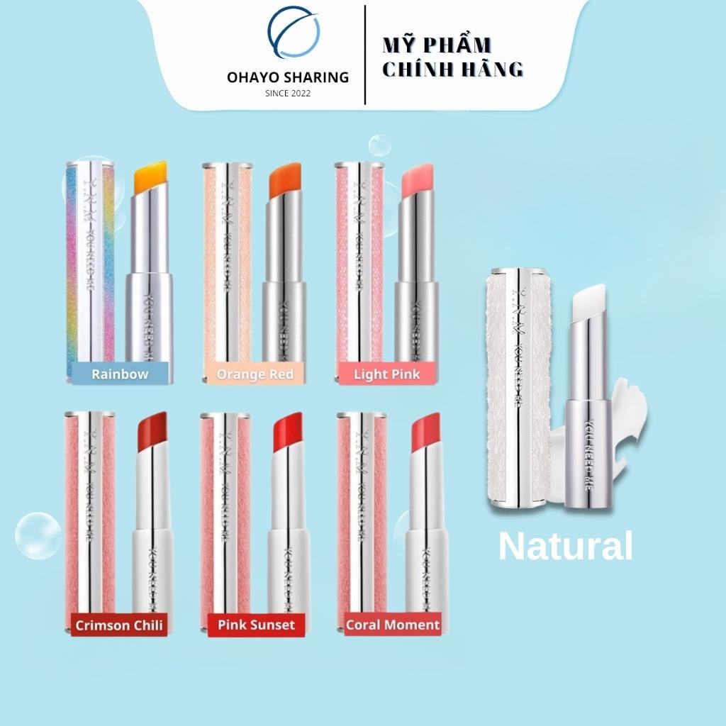 Son Dưỡng Mềm Môi Mờ Thâm Đổi Màu YNM Rainbow Honey Lip Balm
