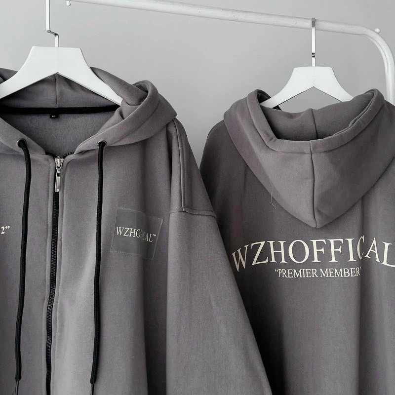 Áo khoác Hoodie dây kéo Nam Nữ in ZHOFFICAL siêu hot trend MCThoodie239