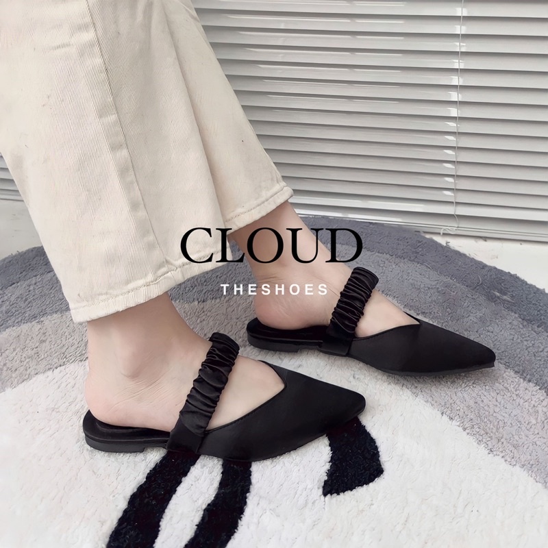 Giày bệt mũi nhọn quai ngang dúng