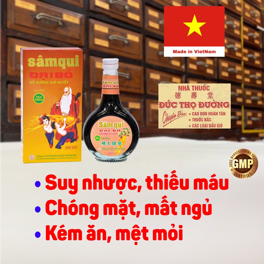 Combo 5 Sâm Quy Đại Bổ OPC