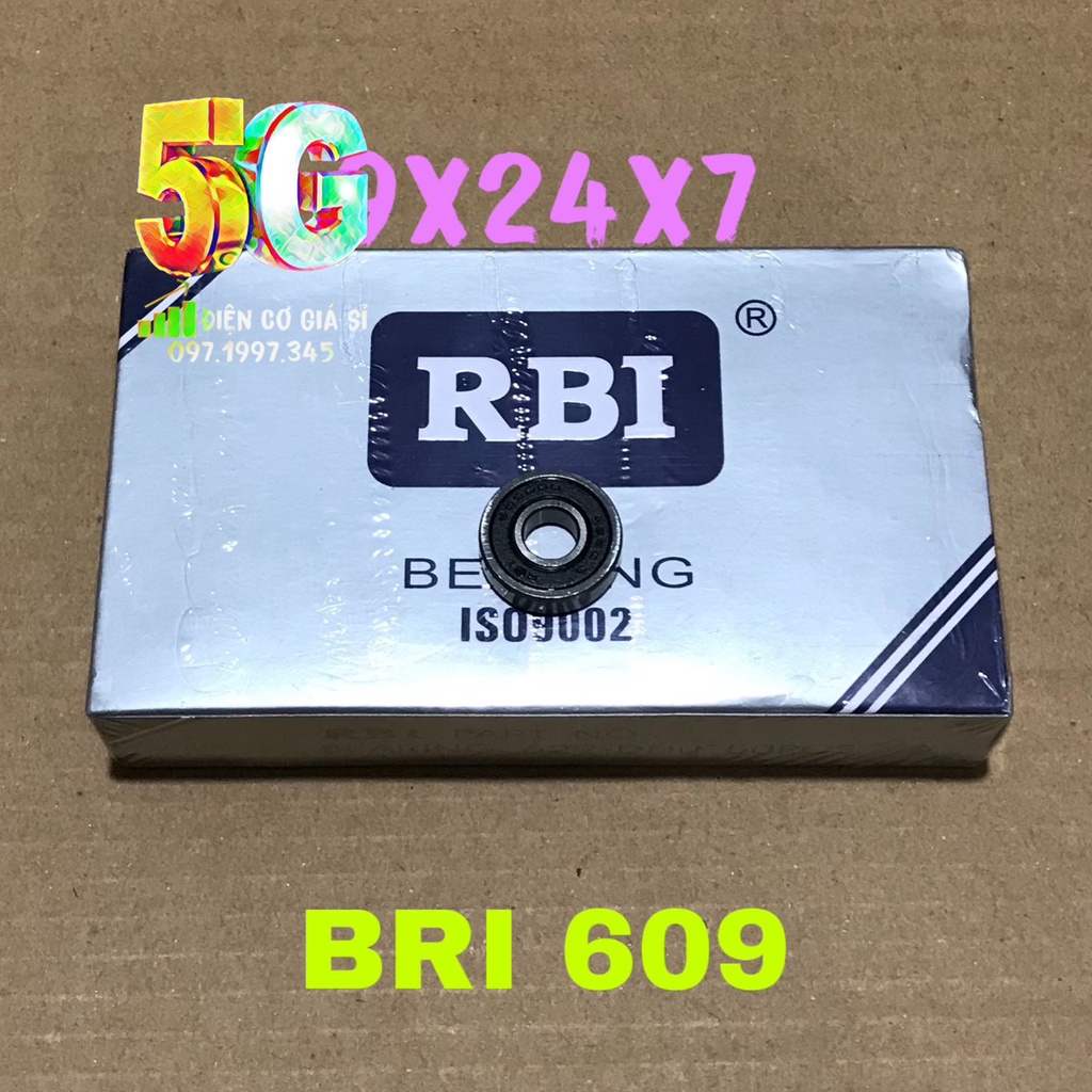Bạc Đạn RBI Mã 607 - 608 - 609 - 627 - 628 - 629 Lưu Ý Mã Số Trên Bi Khi Đặt Hàng