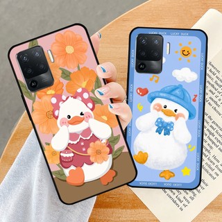 Ốp lưng Oppo A74 / Oppo A94 / Oppo A95 in hình rorojump trái bơ, lucky duck cute dễ thương