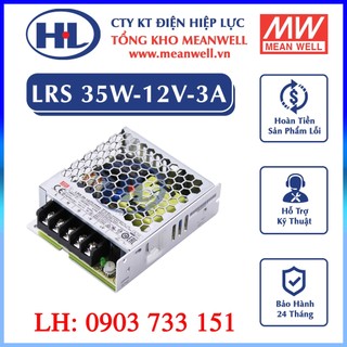 Nguồn tổ ong 12v, meanwell lrs-35-12, nguồn led, nguồn camera